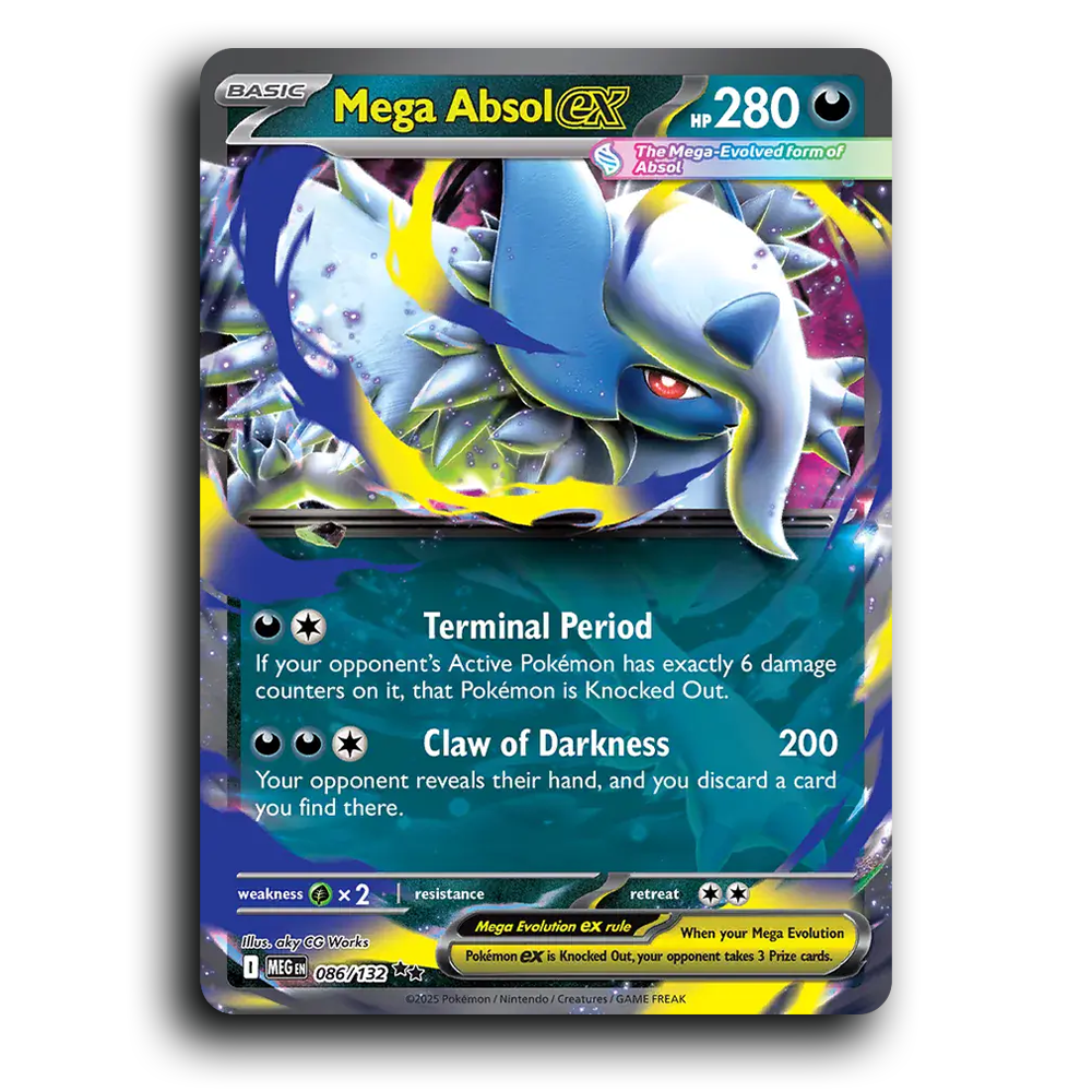Mega Absol ex - 086/132 [Mega Evolution]