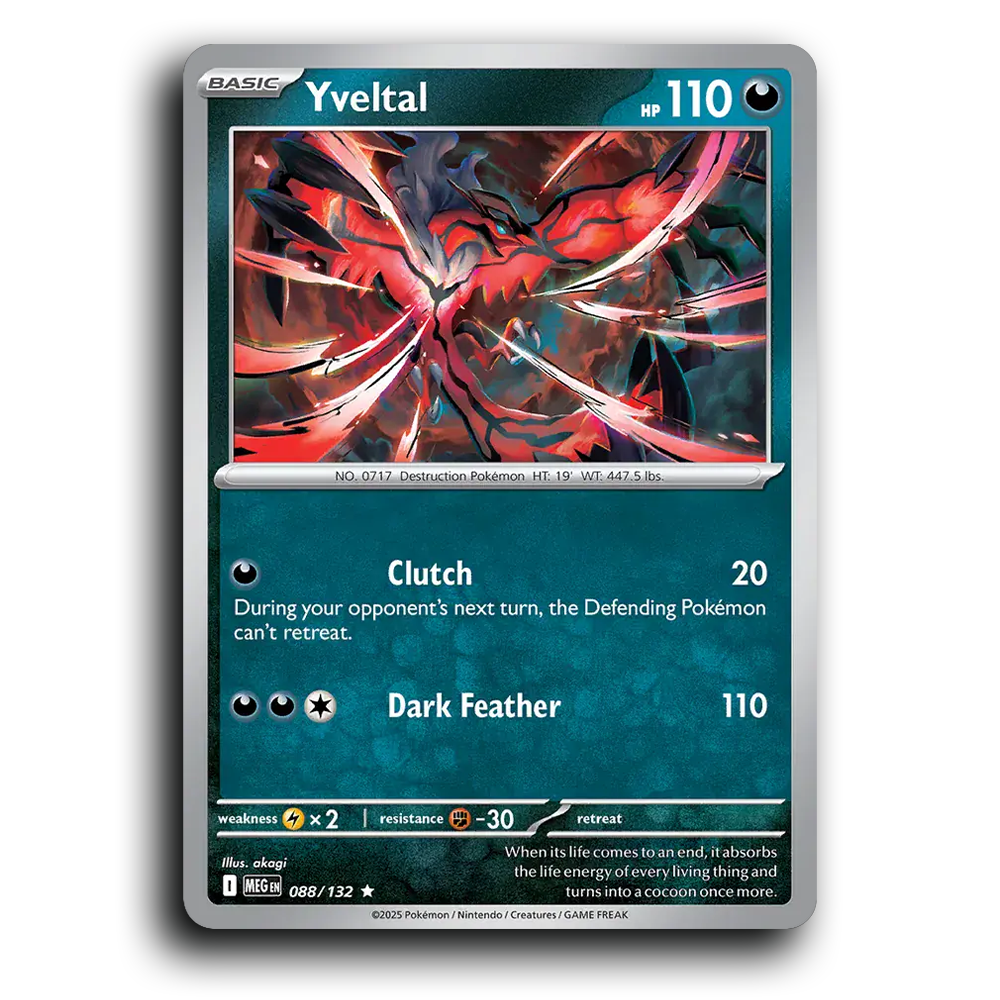Yveltal - 088/132 [Mega Evolution]
