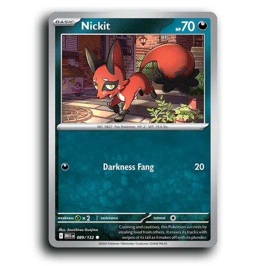 Nickit - 089/132 [Mega Evolution]