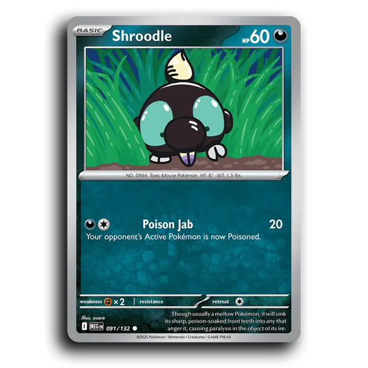 Shroodle - 091/132 [Mega Evolution]