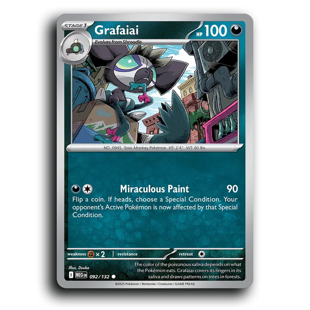 Grafaiai - 092/132 [Mega Evolution]