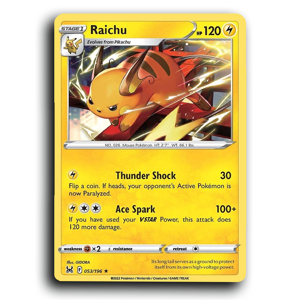 Raichu (053/196) [Lost Origin]