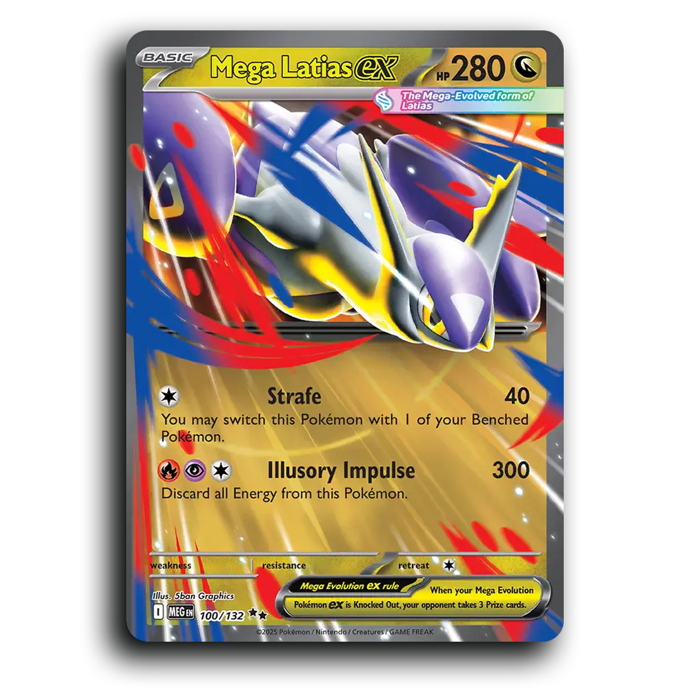 Mega Latias ex - 100/132 [Mega Evolution]