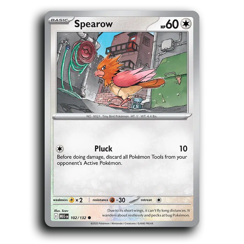 Spearow - 102/132 [Mega Evolution]