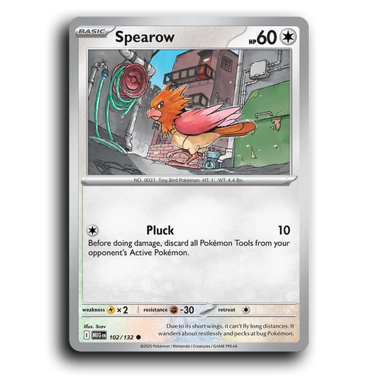 Spearow - 102/132 [Mega Evolution]