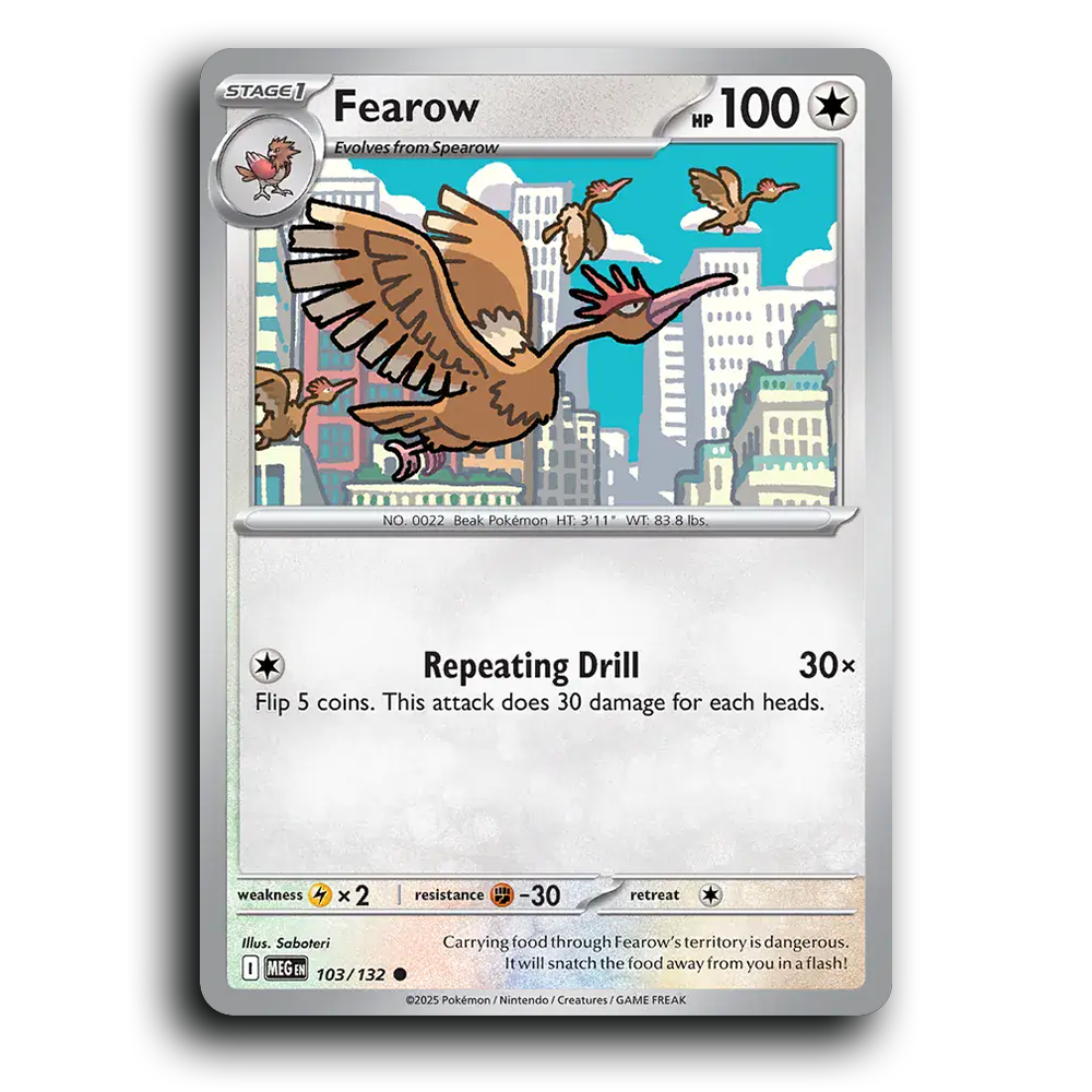 Fearow - 103/132 [Mega Evolution]