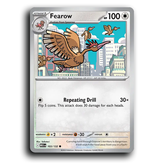 Fearow - 103/132 [Mega Evolution]
