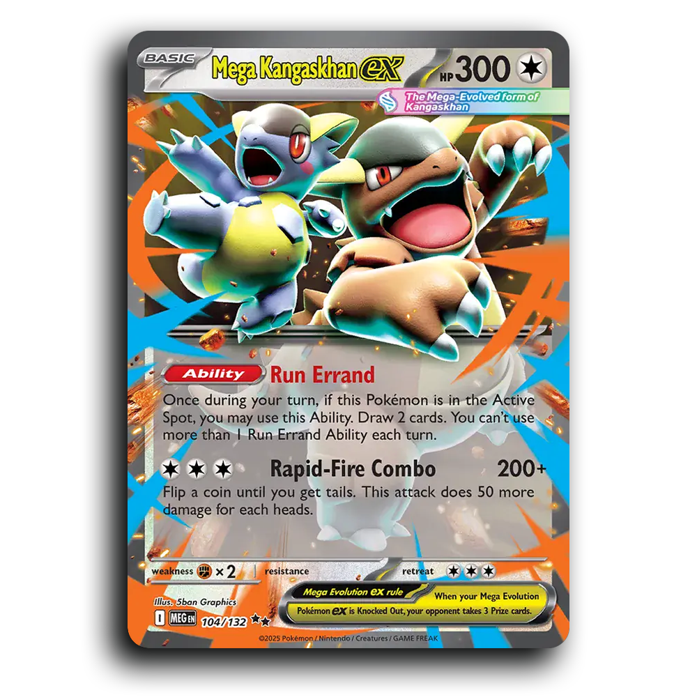 Mega Kangaskhan ex - 104/132 [Mega Evolution]