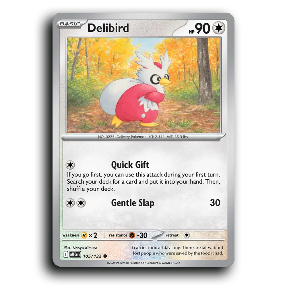 Delibird - 105/132 [Mega Evolution]