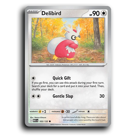 Delibird - 105/132 [Mega Evolution]