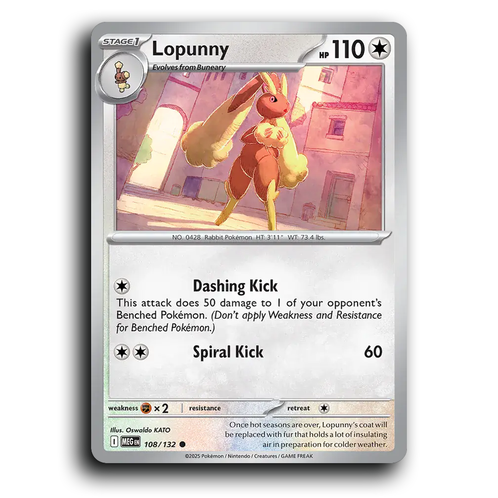 Lopunny - 108/132 [Mega Evolution]