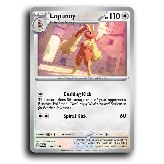 Lopunny - 108/132 [Mega Evolution]