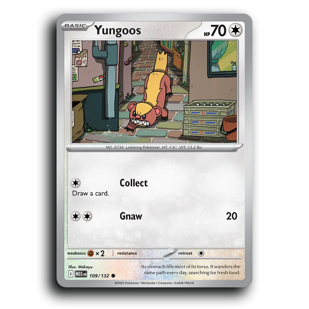 Yungoos - 109/132 [Mega Evolution]