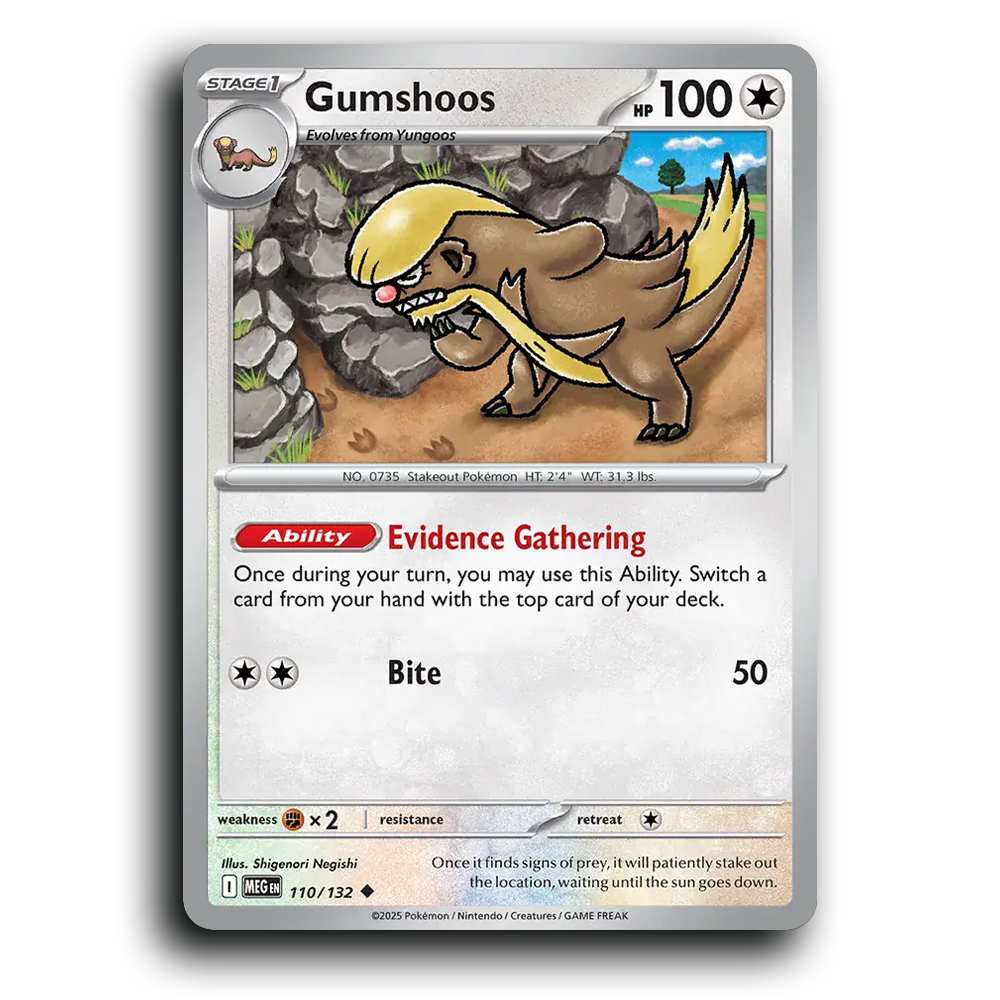 Gumshoos - 110/132 [Mega Evolution]
