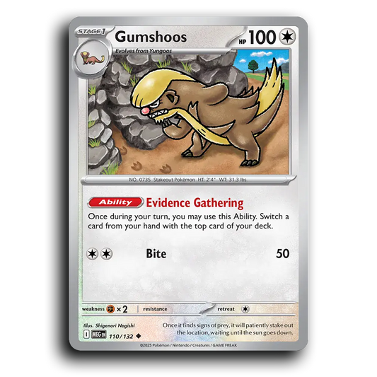 Gumshoos - 110/132 [Mega Evolution]