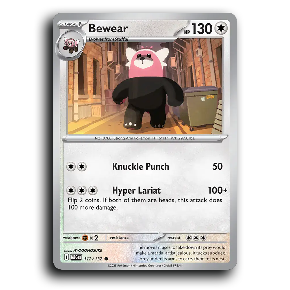 Bewear - 112/132 [Mega Evolution]