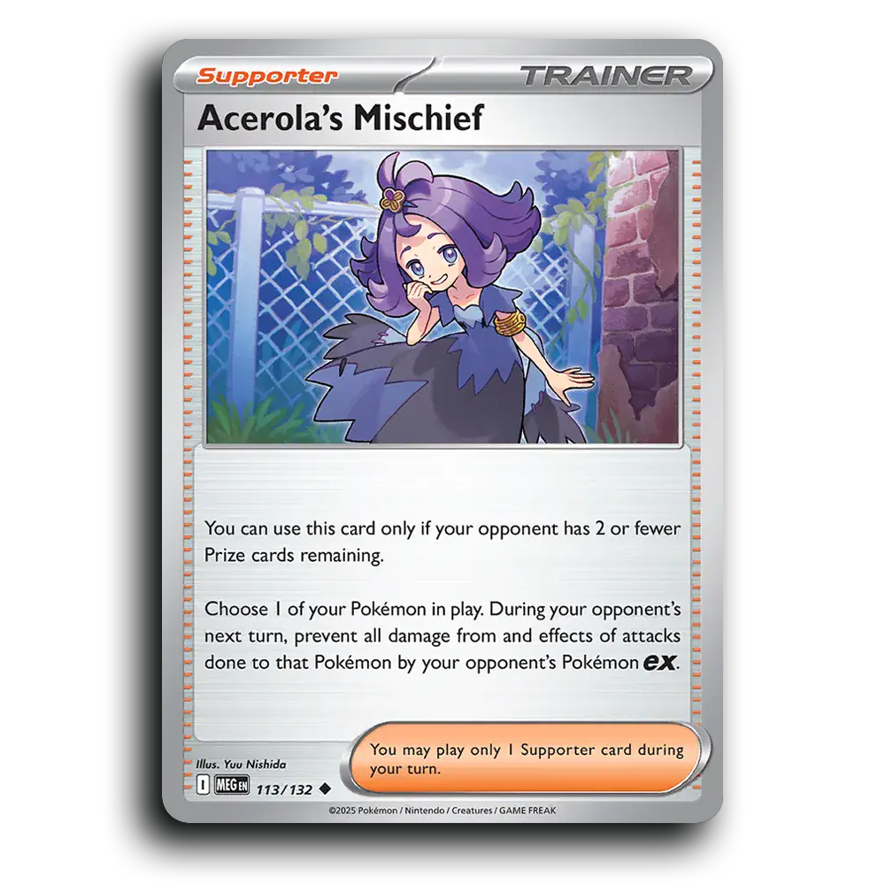 Acerola's Mischief - 113/132 [Mega Evolution]