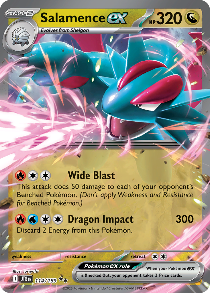 Salamence ex - 114/159 [Journey Together]