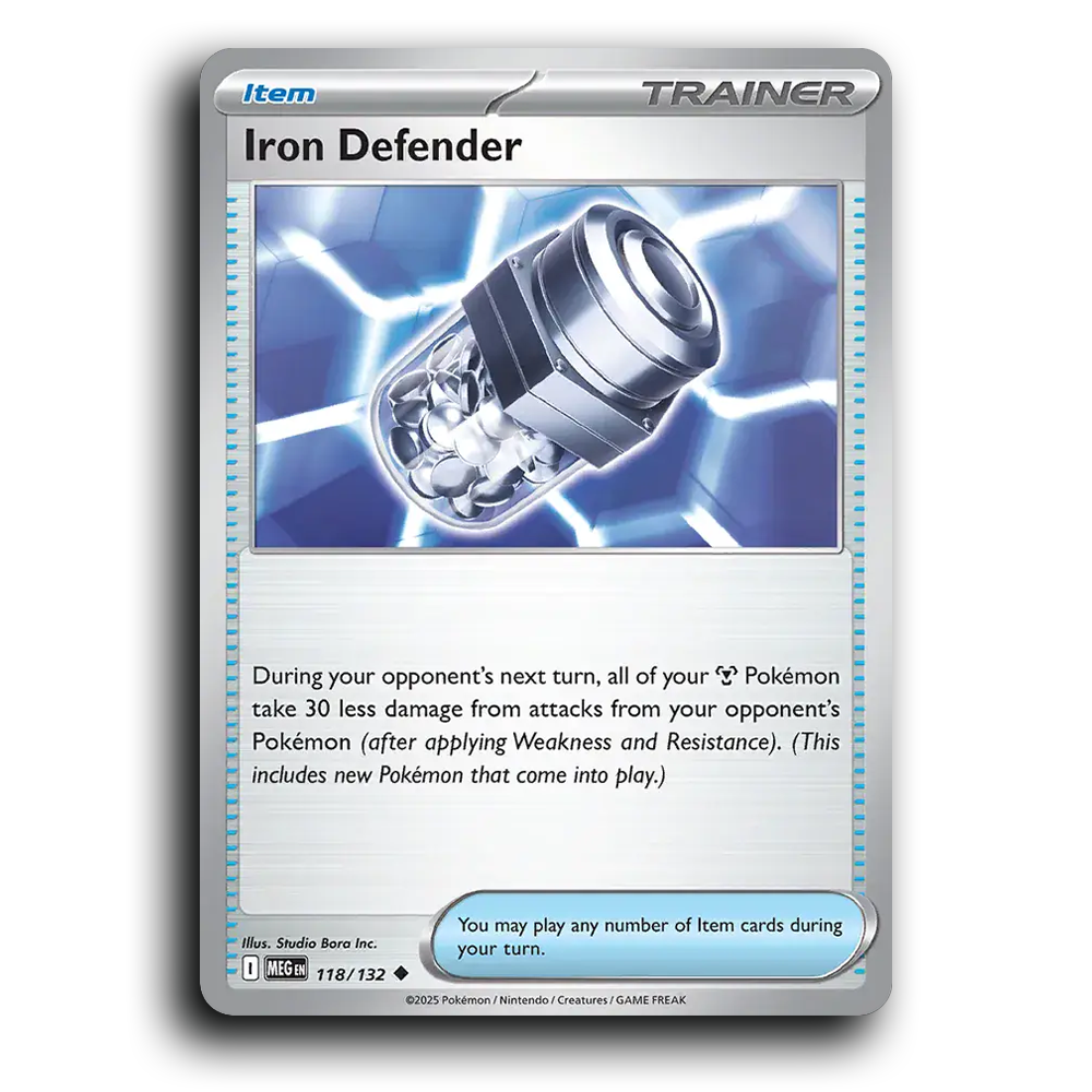 Iron Defender - 18/132 [Mega Evolution]