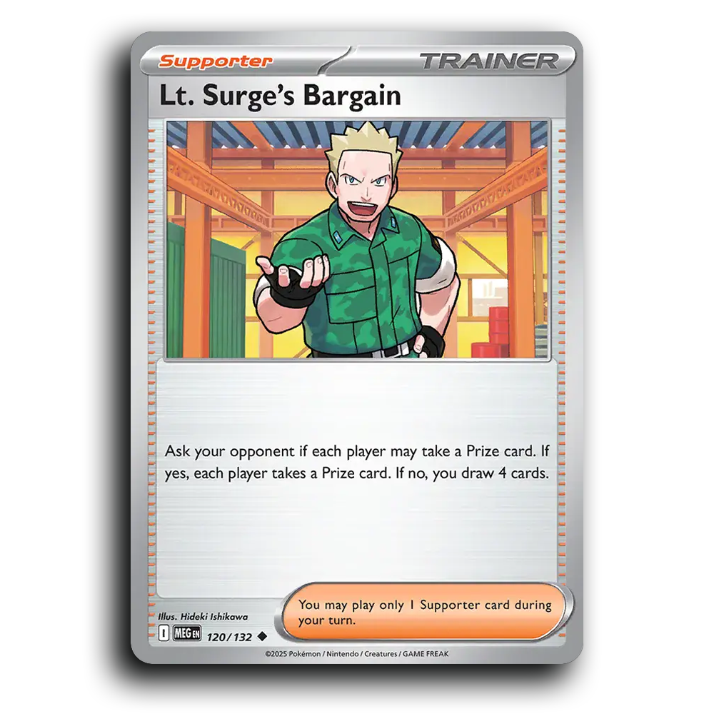 Lt. Surge's Bargain - 120/132 [Mega Evolution]