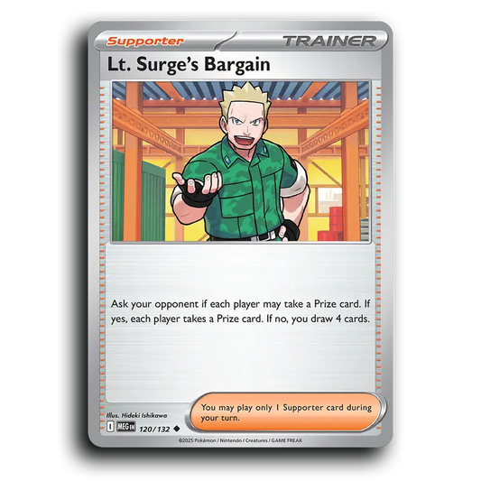 Lt. Surge's Bargain - 120/132 [Mega Evolution]