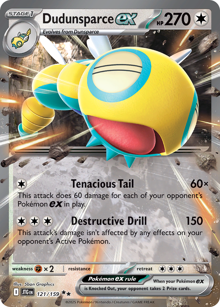 Dudunsparce ex - 121/159 [Journey Together]