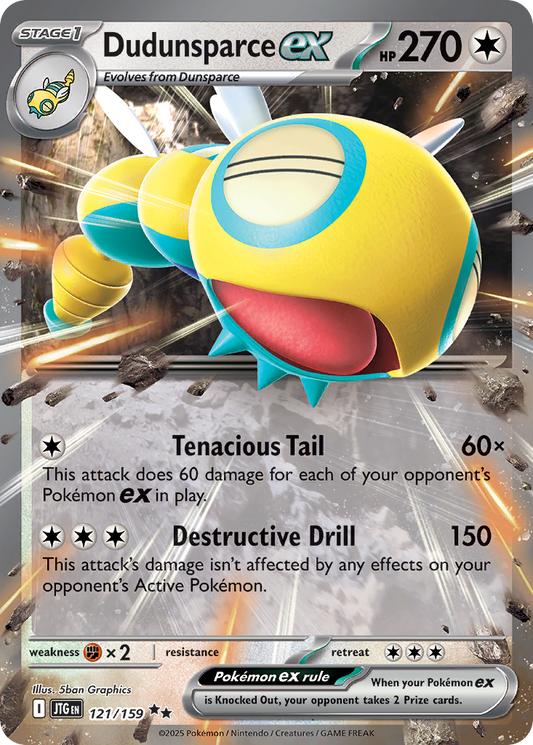 Dudunsparce ex - 121/159 [Journey Together]
