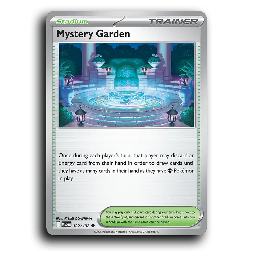 Mystery Garden - 122-132 [Mega Evolution]