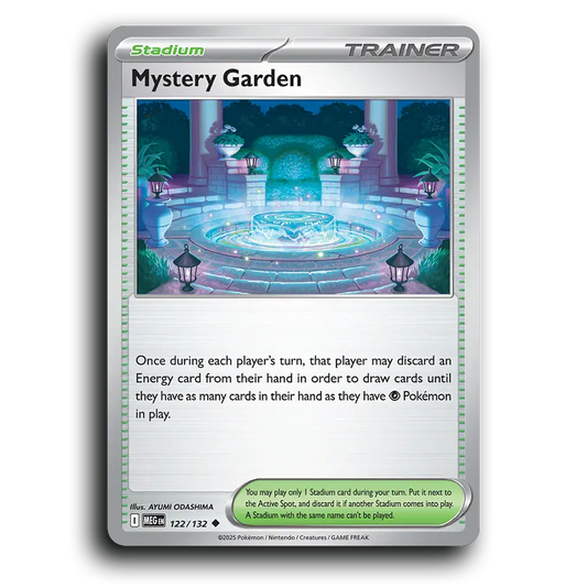 Mystery Garden - 122-132 [Mega Evolution]