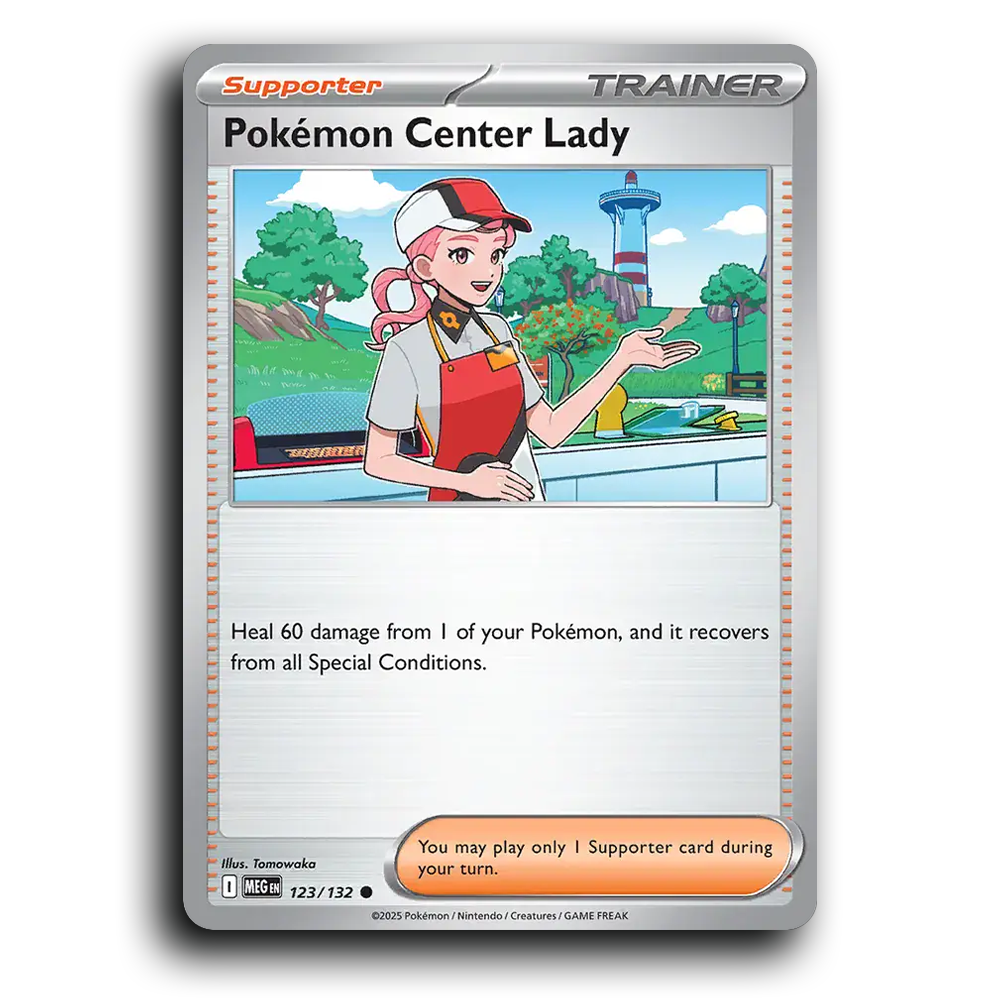 Pokemon Center Lady - 123/132 [Mega Evolution]