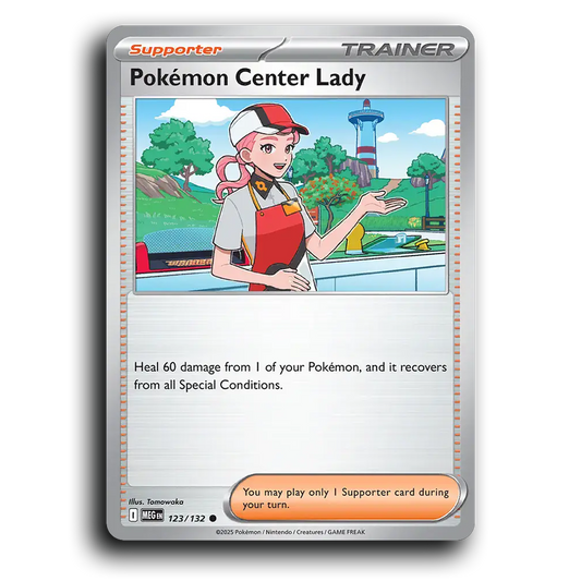 Pokemon Center Lady - 123/132 [Mega Evolution]