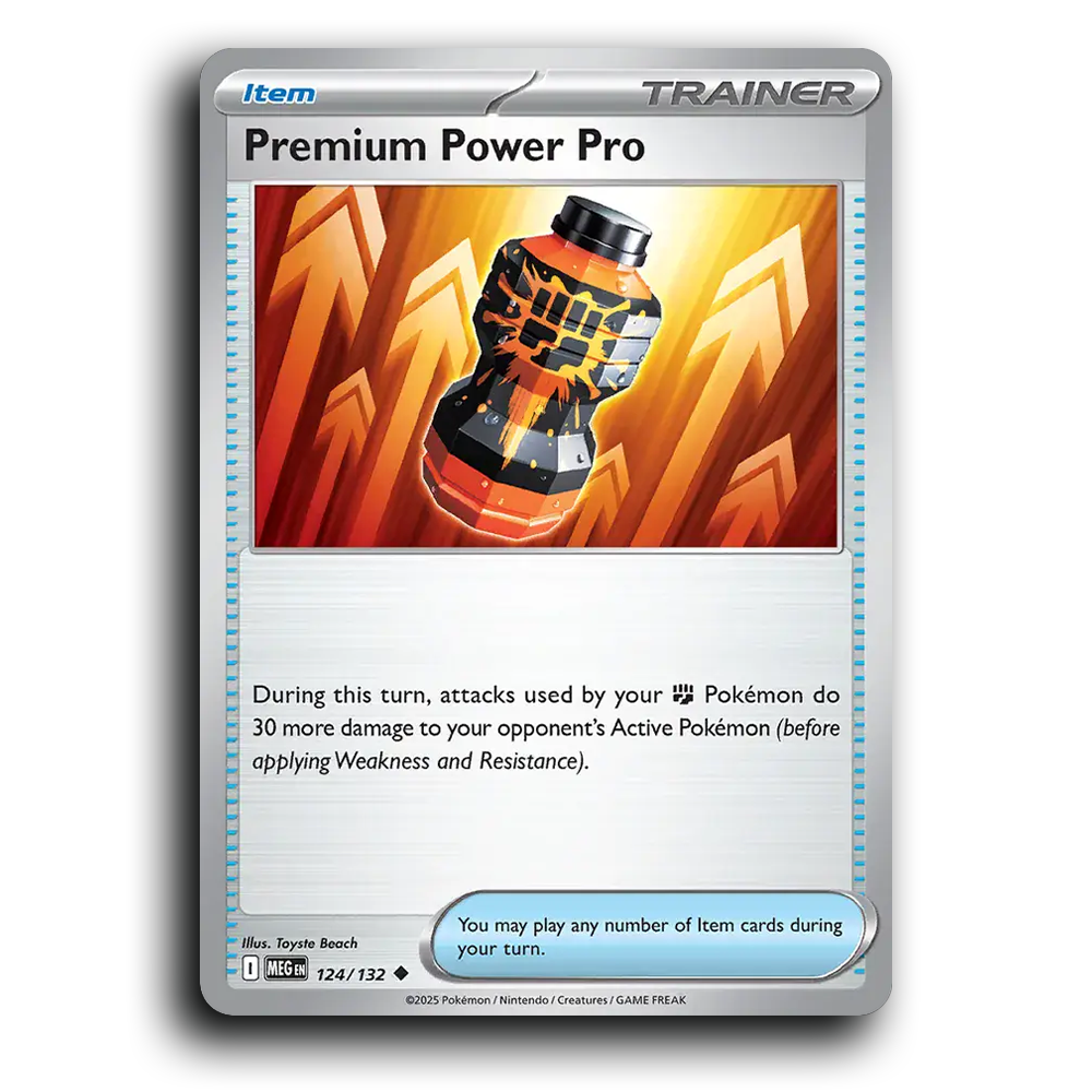 Premium Power Pro - 124/132 [Mega Evolution]