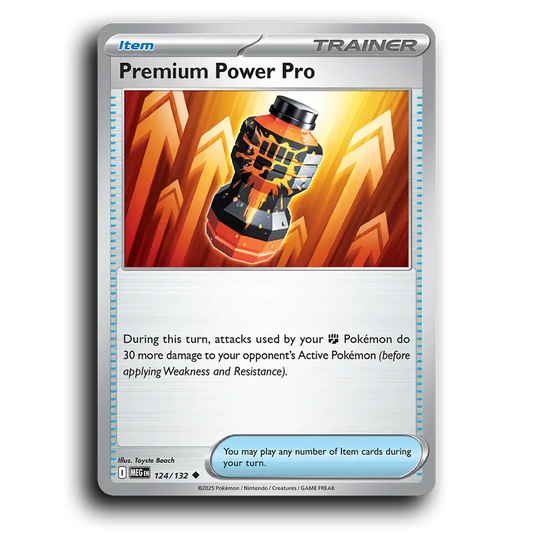 Premium Power Pro - 124/132 [Mega Evolution]