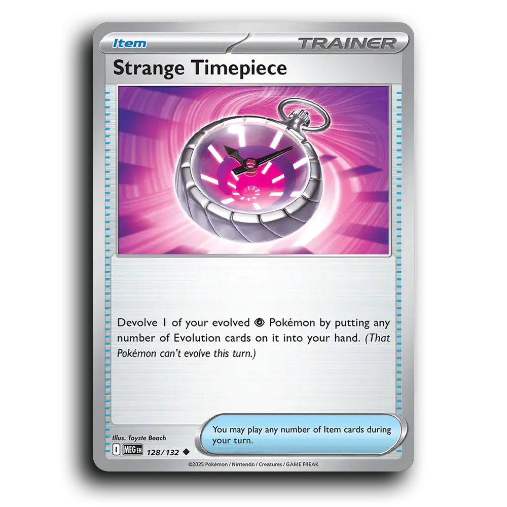 Strange Timepiece - 128/132 [Mega Evolution]