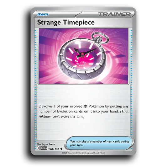 Strange Timepiece - 128/132 [Mega Evolution]