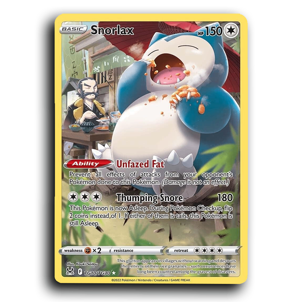 Snorlax (TG10/TG30) [Lost Origin Trainer Gallery]