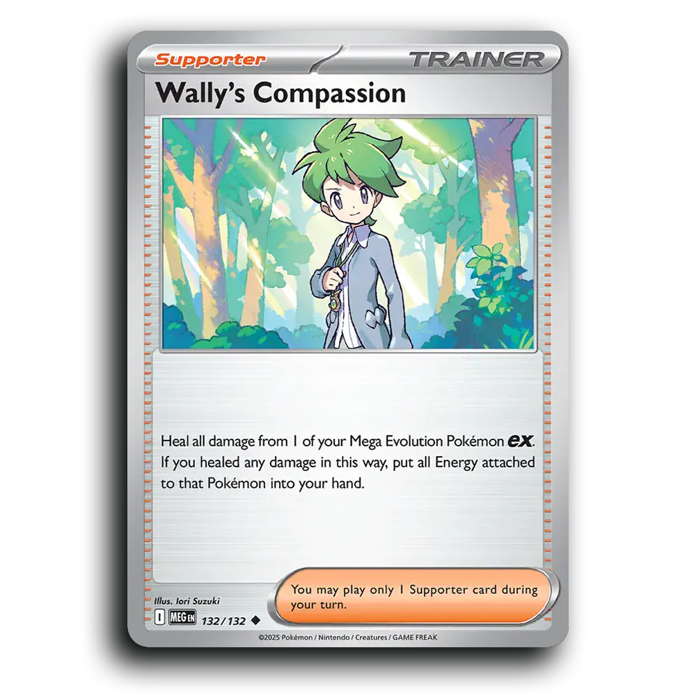 Wally's Compassion - 132/132 [Mega Evolution]