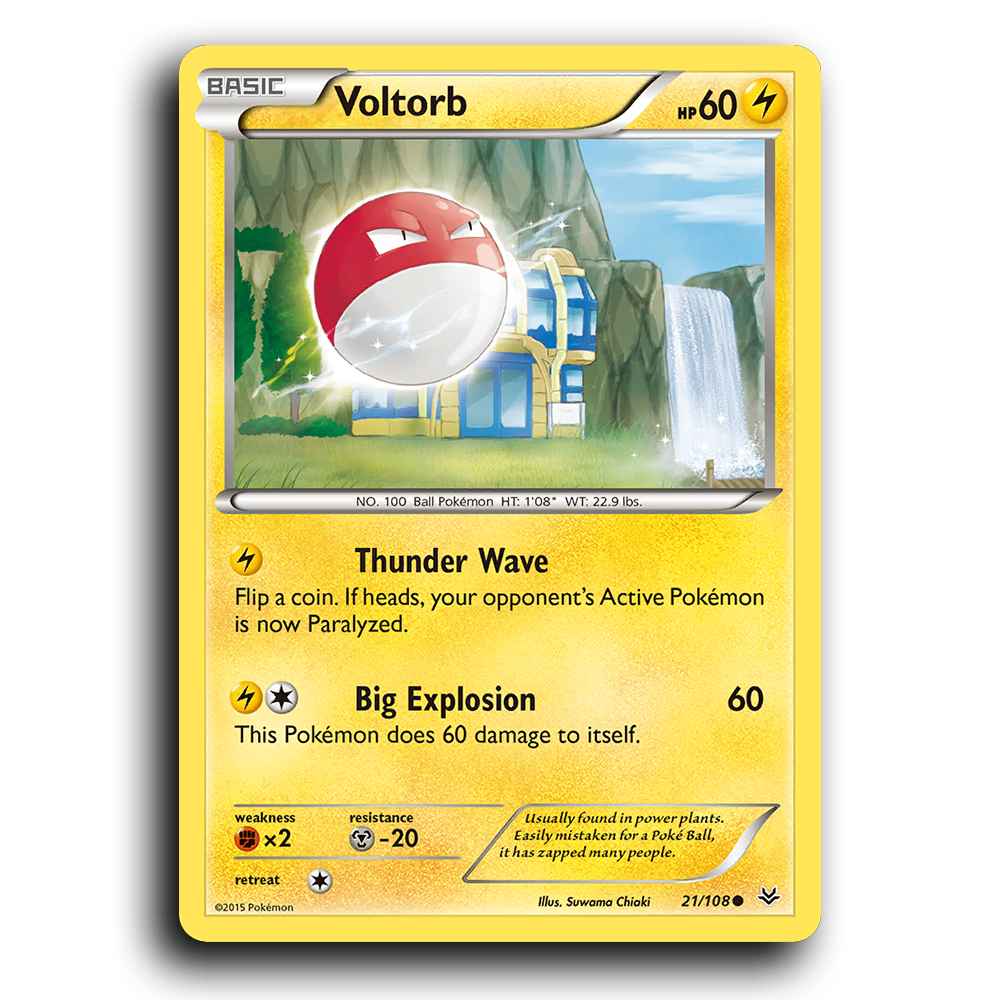 Voltorb (21/108) [Roaring Skies]