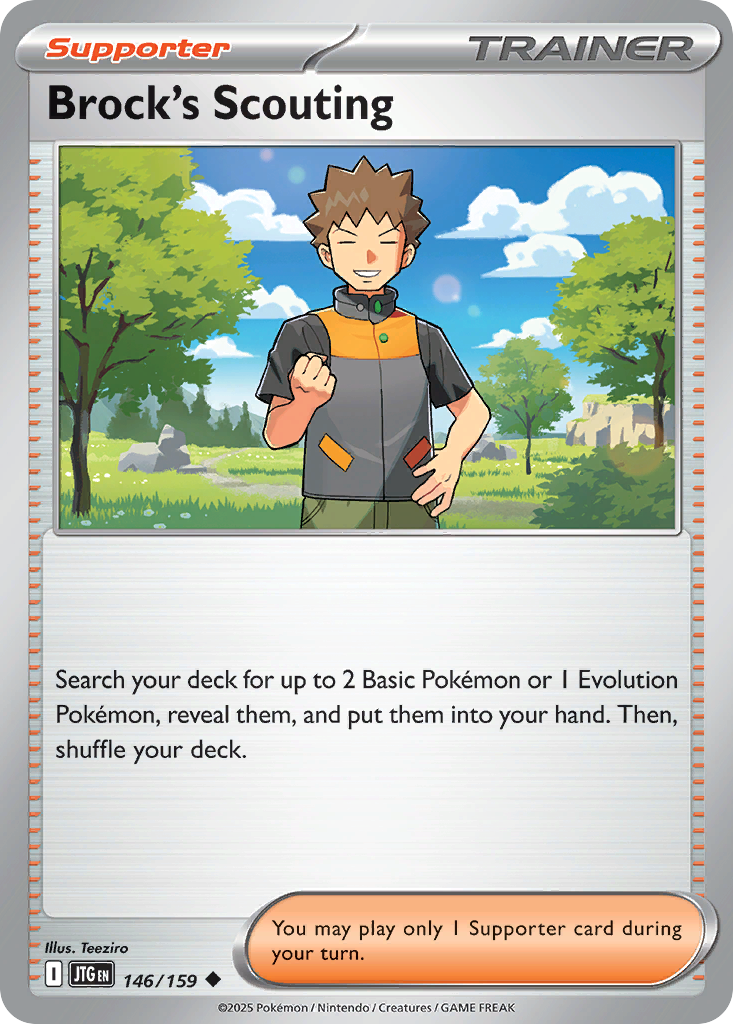Brock's Scouting - 146/159 [Journey Together]