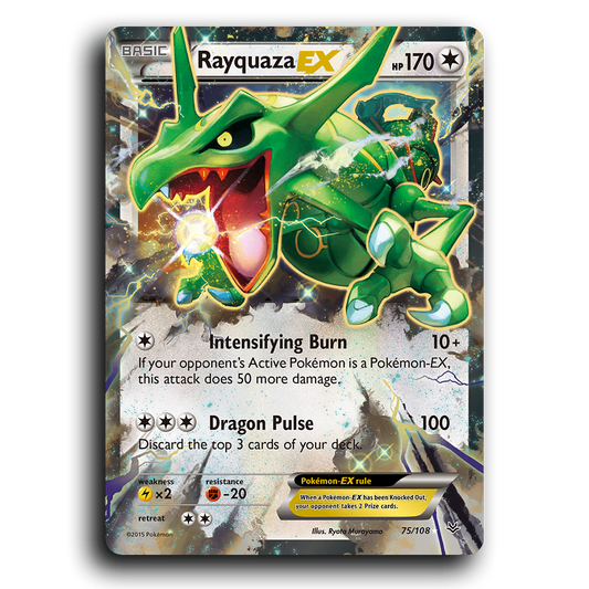Rayquaza EX (75/108) [Roaring Skies]