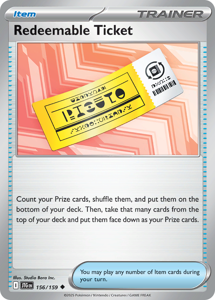 Redeemable Ticket - 156/159 [Journey Together]