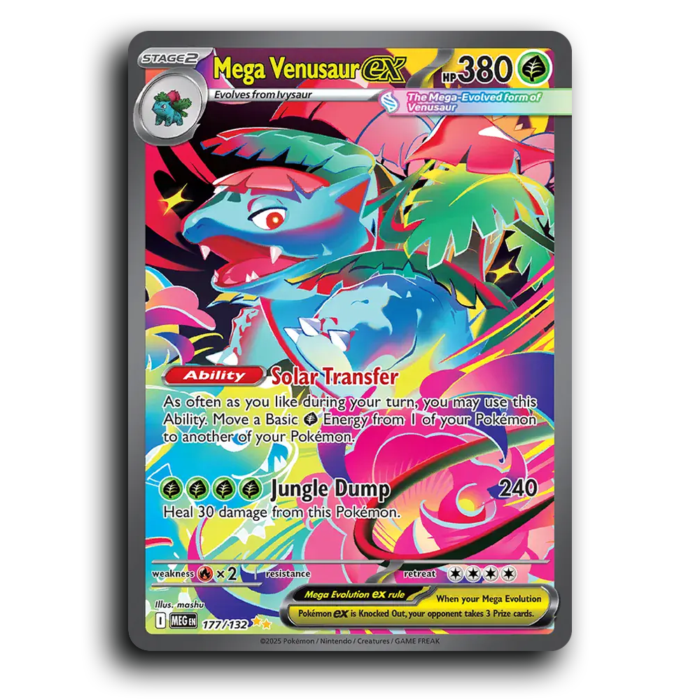 Mega Venusaur ex - 177/132 [Mega Evolution]