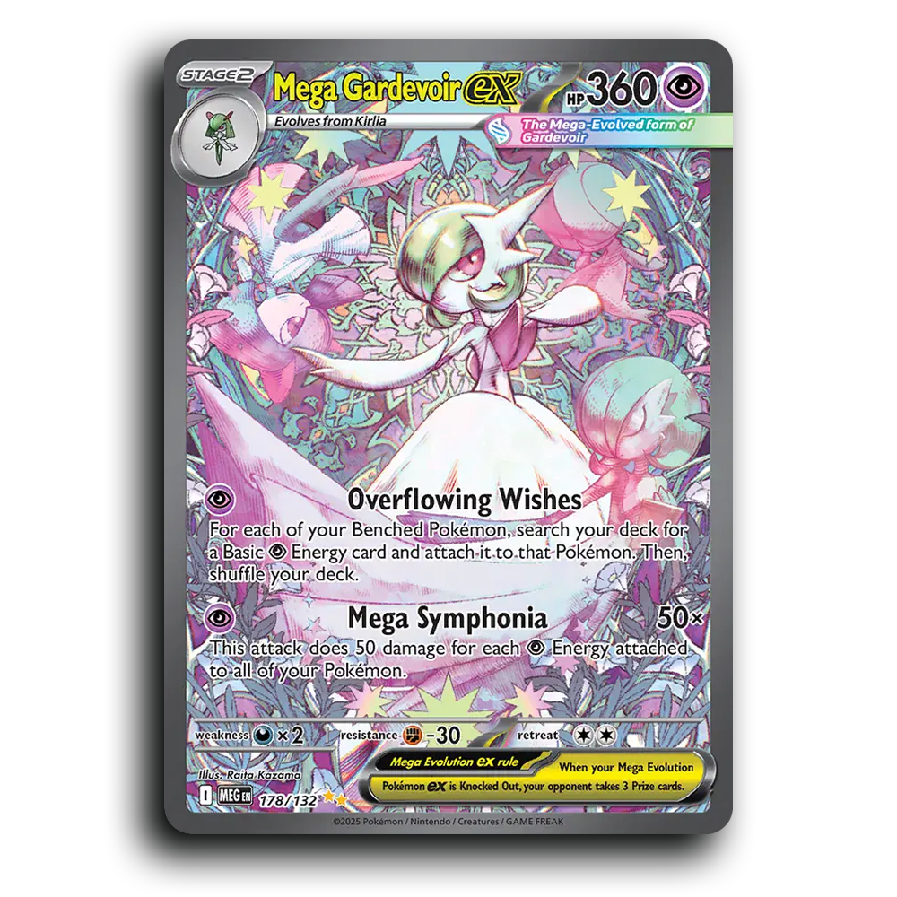 Mega Gardevoir ex - 178/132 [Mega Evolution]