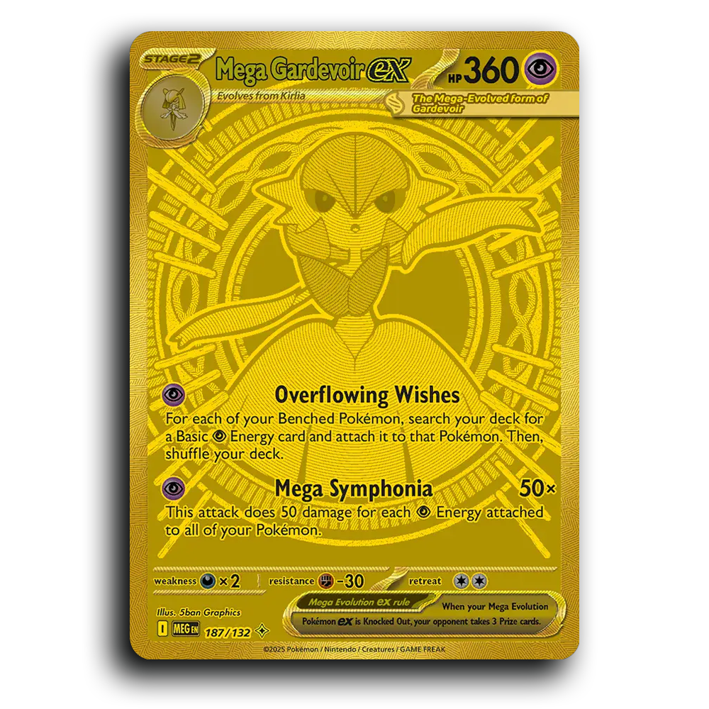 Mega Gardevoir ex - 187/132 [Mega Evolution]