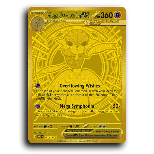 Mega Gardevoir ex - 187/132 [Mega Evolution]