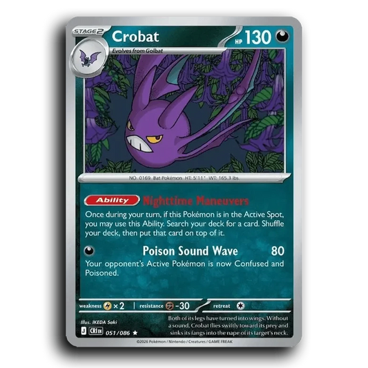 Crobat (051/086) [Chaos Rising]