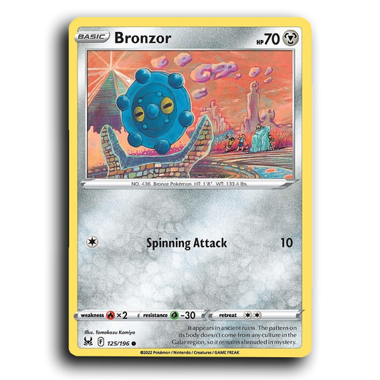 Bronzor (125/196) [Lost Origin]
