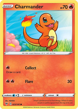 Charmander 023/185 [SWSH04: Vivid Voltage]
