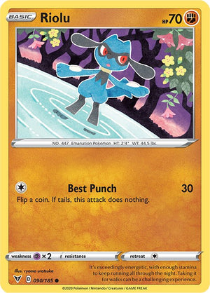Riolu 090/185 [SWSH04: Vivid Voltage]