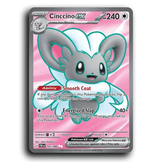 Cinccino ex (105/086) [Chaos Rising]